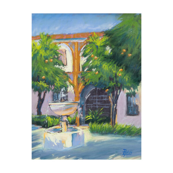 Courtyard of the Orange Trees in Cordoba